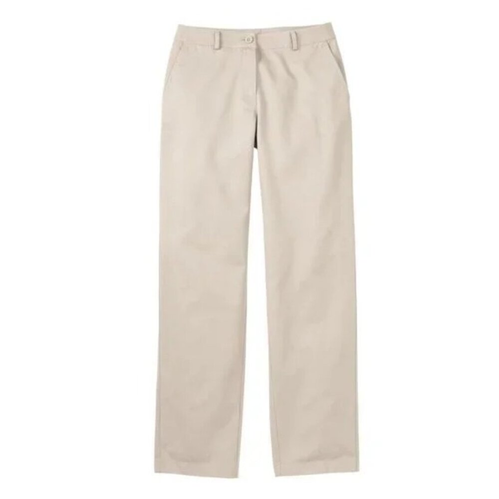 NWT LL Bean Women Plus Size 20W Classic Fit Wrinkle-Free Bayside Pant NEW